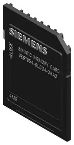 Siemens 6ES7954-8LC04-0AA0 SIMATIC S7, memory cards for S7-1x 00 CPU/SINAMICS, 3, 3V Flash, 4 MB — PLC Systems & Hardware