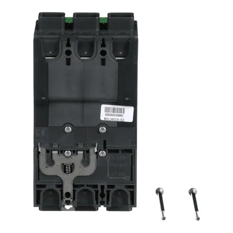 Schneider Electric BDL36025 Circuit breaker, PowerPacT B, 25A, 3 pole, 600Y/347VAC, 14kA, lugs, thermal magnetic, 80% — General Accessories