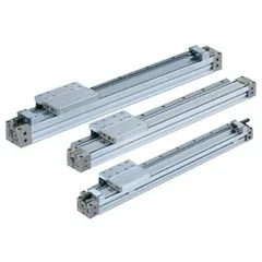 SMC MY1H25TFG-300Z Rodless Cylinder, MY1H-S*Z, Mechanically Jointed w/o Stroke Adjuster - Linear Guide, MY1H25TFG-300Z — Linear Modules & Actuators