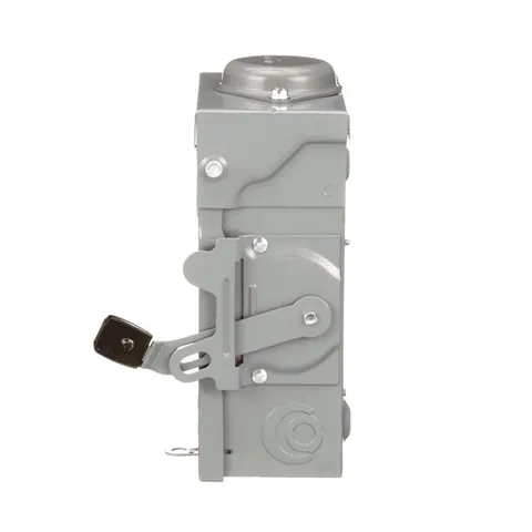 Schneider Electric D321NRB Safety switch, general duty, fusible, 30A, 3 pole, 7.5hp, 240VAC, NEMA 3R, bolt on provision, neutral factory installed — General Accessories
