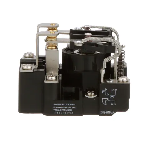 Schneider Electric 199X-12 Power relay, SE Relays, DPDT, 40A, 12 VDC, open type, heavy duty — Contattori e relè