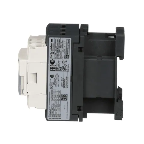 Schneider Electric LC1D18T7 IEC contactor, TeSys Deca, nonreversing, 18A, 10HP at 480VAC, up to 100kA SCCR, 3 phase, 3 NO, 480VAC 50/60Hz coil, open — Electronics & PCBs
