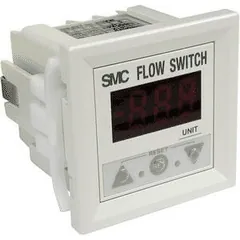 SMC PF2A310-A PF2A3, Digital Flow Monitor, 1-Color Display, IP40, for PF2A5 Sensors, PF2A310-A — Proximity & Inductive Sensors
