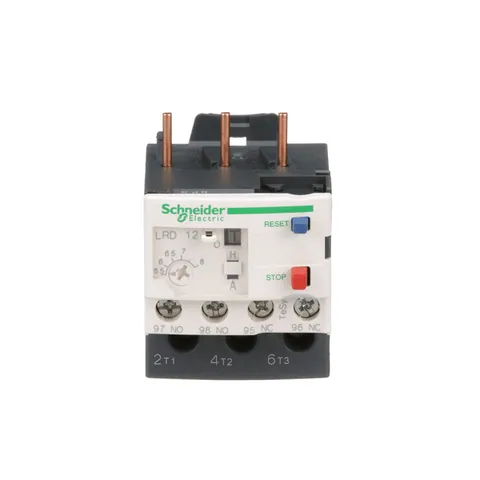 Schneider Electric LRD12 TeSys Deca, thermal overload relay, 5.5 to 8 A, class 10A — Contactors & Relays