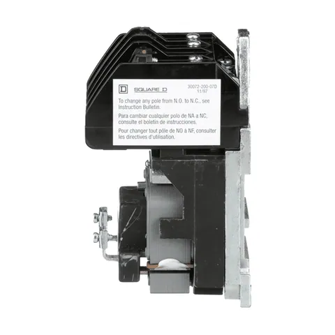 Schneider Electric 8903LO30V02 Contactor, Type L, multipole lighting, electrically held, 30A, 3 pole, 600V, 110/120VAC 50/60Hz coil, open style — General Accessories