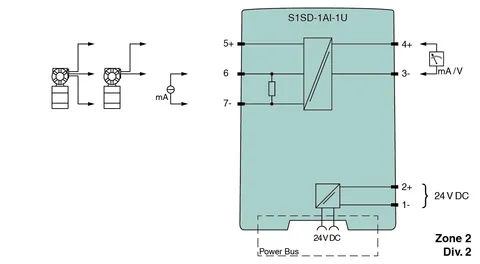 Pepperl+Fuchs S1SD-1AI-1U Transmitter Power Supply — General Accessories