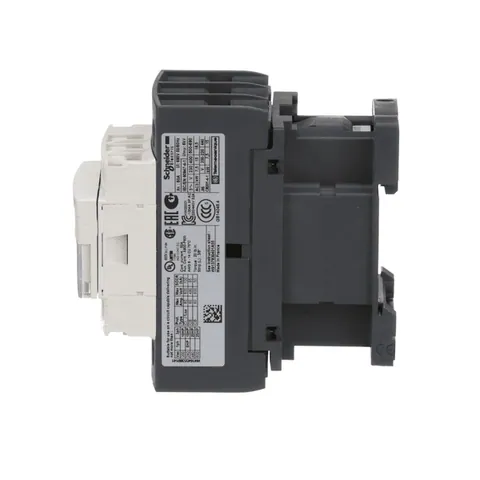 Schneider Electric LC1D32G7 IEC contactor, TeSys Deca, nonreversing, 32A, 20HP at 480VAC, up to 100kA SCCR, 3 phase, 3 NO, 120VAC 50/60Hz coil, open — Electrónica y PCB