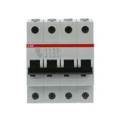 ABB S204-C20 S204-C20 Miniature Circuit Breaker - 4P - C - 20 A — Circuit Breakers & Fuses