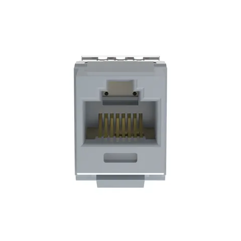 Panduit NKP5E88MIG Cat 5e UTP RJ45 Punchdown Keystone Jack Module, International Gray — Cavi e fili industriali