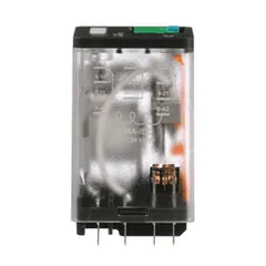 Schneider Electric 788XCXRM4L-24D Plug-in electromechanical relay, General Purpose Relays, 788 R, 3PDT, LED clear cover, lock push button, blade terminal, 10A, 24V DC, 3NC + 3NO — Akcesoria ogólne