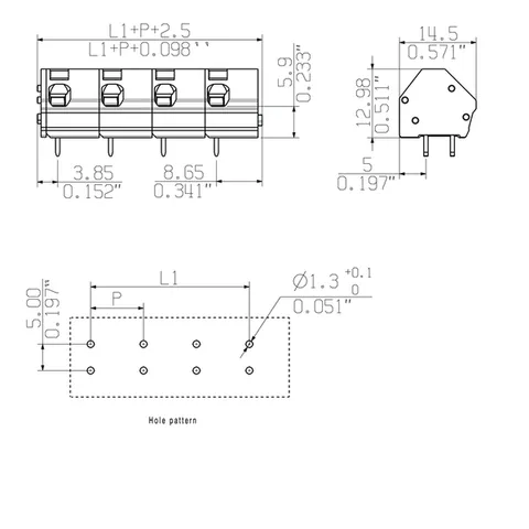 Weidmuller 1953120000 LMZF 10/2/135 3.5SW — General Accessories