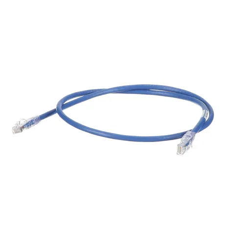 Panduit UTPSP3BUY Cat 6 24 AWG UTP Copper Patch Cord, 3 ft, Blue — General Accessories