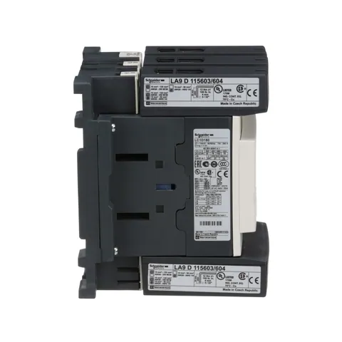 Schneider Electric LC1D150G7 IEC contactor, TeSys Deca, nonreversing, 150A, 100HP at 480VAC, up to 100kA SCCR, 3 phase, 3 NO, 120VAC 50/60Hz coil, open — Electronics & PCBs