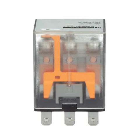 Schneider Electric 8501RS43V20 Plug in relay, Type R, miniature, 1 HP at 277 VAC, 15A resistive at 120 VAC, 11 blade, 3PDT, 3 NO, 3 NC, 120 VAC coil — General Accessories