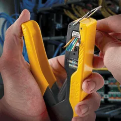 Klein Tools VDV226-005 Data Cable Crimping Tool for Pass-Thru™, Compact — Narzędzia ręczne i elektronarzędzia