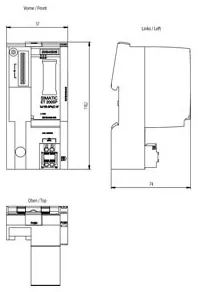 Siemens 6ES7155-6AU01-0CN0 ET 200SP, IM155-6PN/2 HF — PLCs