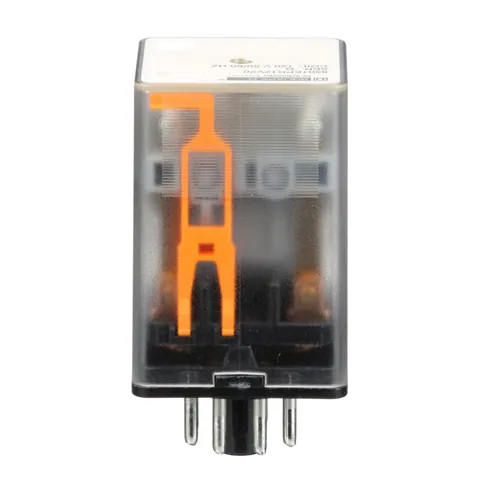 Schneider Electric 8501KPR12V20 Plug in relay, Type KP, tubular, 1 HP at 277 VAC, 10A resistive at 120 VAC, 8 pin, DPDT, 2 NO, 2 NC, 120 VAC coil — Contactors & Relays