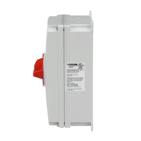 Schneider Electric MD3604X Motor disconnect switch, 3P, 60A, NEMA 1, 3, 3R, 4, 4X and 12 enclosure — Switches & Modular Apparatus