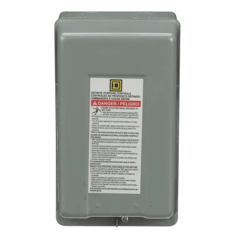 Schneider Electric 9991DPG1 Contactor, Definite Purpose, enclosure, for 8910DP/DPA 20A to 40A contactors, NEMA 1 — General Accessories