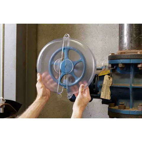 Brady Corporation 145584 Gate Valve Lockout Device, Fits Valve Handles Diameter 6.5" to 10" — General Accessories