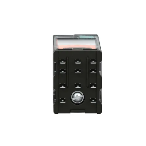 Schneider Electric RXM3AB1ED miniature plug-in relay, 10A, 3C/O, lockable test button, 48V DC — Contattori e relè