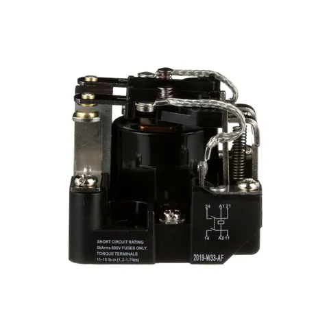 Schneider Electric 199ABX-9 Power relay, SE Relays, DPST, 40A, 120 VAC, magnetic blowout, open type — Accessori generali