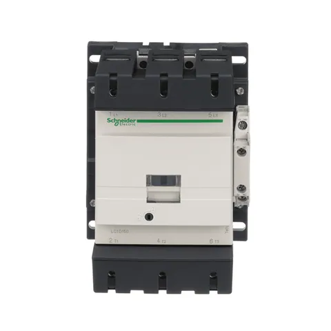 Schneider Electric LC1D150G7 IEC contactor, TeSys Deca, nonreversing, 150A, 100HP at 480VAC, up to 100kA SCCR, 3 phase, 3 NO, 120VAC 50/60Hz coil, open — Electronics & PCBs