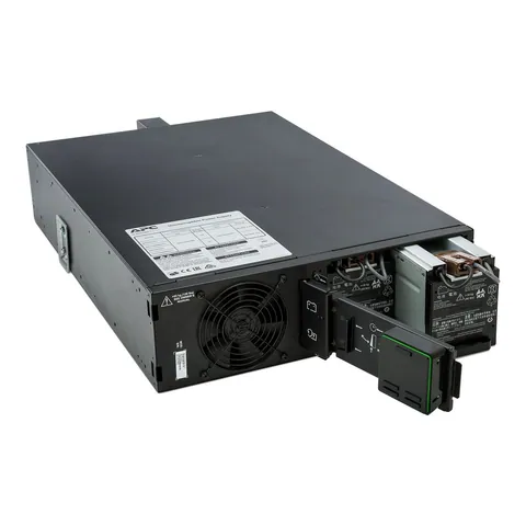 Apc SRT5KRMXLI Smart-UPS On-Line, 5kVA, Rackmount 3U, 230V, 6x C13+4x C19 IEC outlets, Network Card+SmartSlot, Extended runtime, W/ rail kit — Power Supplies & Controllers
