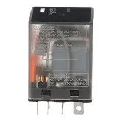 Schneider Electric 783XCXC-240A Power relay, SE Relays, 15A, 3PDT, 240 VAC, clear cover — Akcesoria ogólne