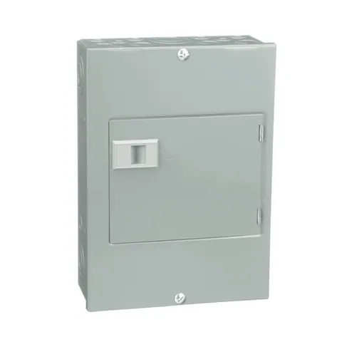 Schneider Electric QO612L100DS Load center, QO, 1 phase, 6 spaces, 12 circuits, 100A fixed main lugs, NEMA1, door surface cover, UL — Accessori generali