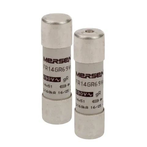 Mersen K1017207 Cylindrical Fuse Protistor® Size 14x51 gR 50 A 690VAC — Leistungsschalter & Sicherungen