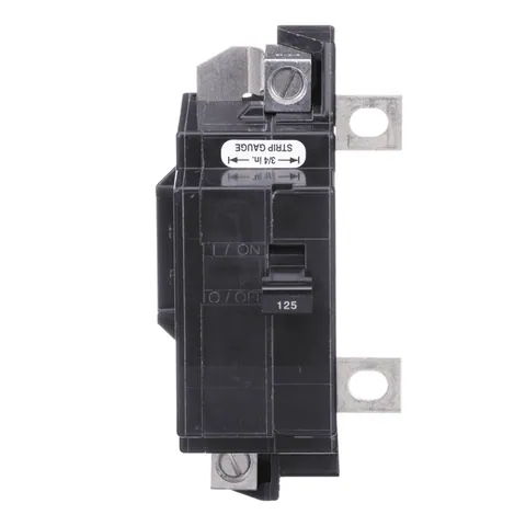 Schneider Electric QOM125VH Main breaker, QO, 125A, 2 pole, 120/240VAC, 22kA, bolt on mount — Accessori generali