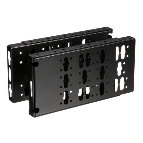 Panduit R2PPDUB 2-Post Rack PDU Mounting Bracket Kit, Steel, Black — Control Cabinets & Enclosures