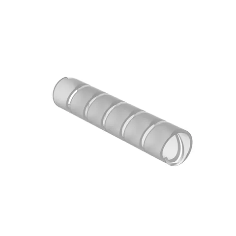 Panduit T50R-CY T50R-CY Spiral Wrap, Natural, UL94V2 PE, 0.375" Min Dia., 100' Roll, PK1 — Pipes & Hoses for Cables