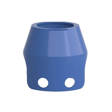 Schneider Electric ZBZ1606 Padlockable guard for mushroom head 40mm, Harmony XB4, metal, blue — General Accessories