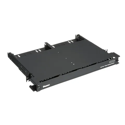 Panduit FLEX1U06 Fiber Enclosure, 1 RU, 6 Ports, Black — Kable i złącza