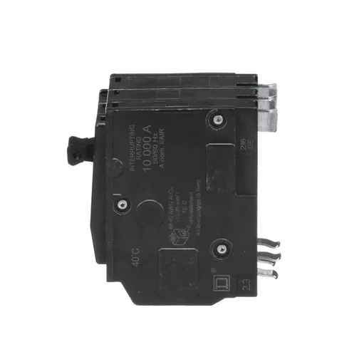 Schneider Electric QO345 Mini circuit breaker, QO, 45A, 3 pole, 120/240VAC, 10kA, plug in mount — Accessori generali
