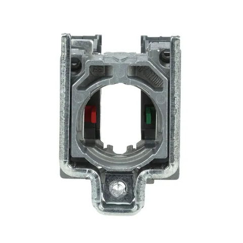 Schneider Electric ZB4BZ105 Harmony, 22mm Push Button, XB4B operators, contact block, with mounting collar, 1 NO and 1 NC, screw clamp terminal — Switches & Modular Apparatus