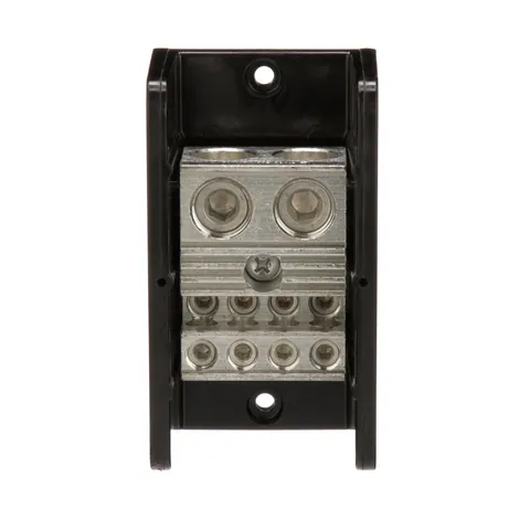Schneider Electric 9080LBA165208 Power distribution block, 1 pole, 2 line, 8 load, 760A Cu, 620A Al, 600V — Blocchi valvole e collettori