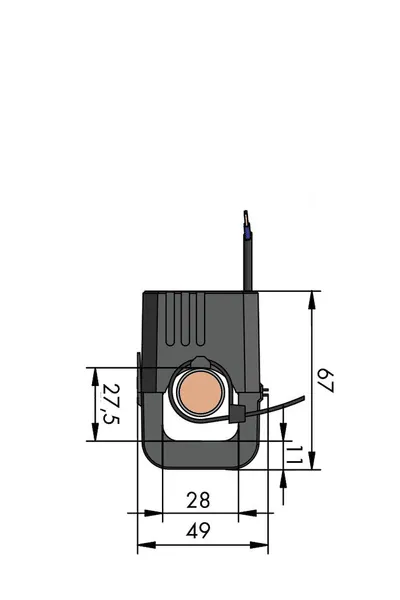 Wago 855-4105/400-101 Split-core current transformer; 400 A / 5 A; 0.5 m long — Allgemeines Zubehör