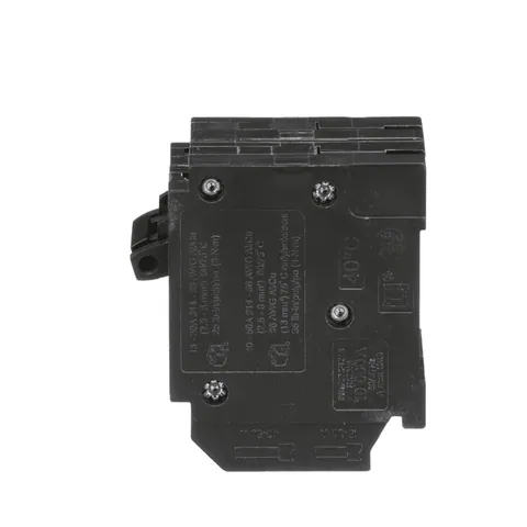 Schneider Electric HOMT2020250 Tandem circuit breaker, Homeline, 2 x 1 pole at 20A, 1 x 2 pole at 50A, 120/240VAC, 10kA AIR, plug in, UL — Accessori generali