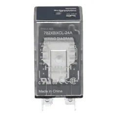 Schneider Electric 782XBXCL-24A Power relay, SE Relays, 15A, DPDT, 24 VAC, clear cover with LED indicator — Akcesoria ogólne
