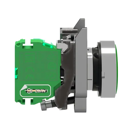 Schneider Electric ZB4RTA3 Wireless and batteryless transmitter, Harmony XB5R, push button, metal, green, 22mm, spring return — Switches & Modular Apparatus
