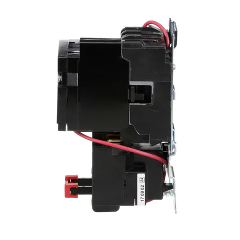 Schneider Electric 8536SBO2V02S NEMA motor starter, Type S, nonreversing, Size 0, 18A, 5HP at 460VAC, 5kA SCCR, 3 phase, 3 pole, melting alloy, 120VAC coil, open — General Accessories