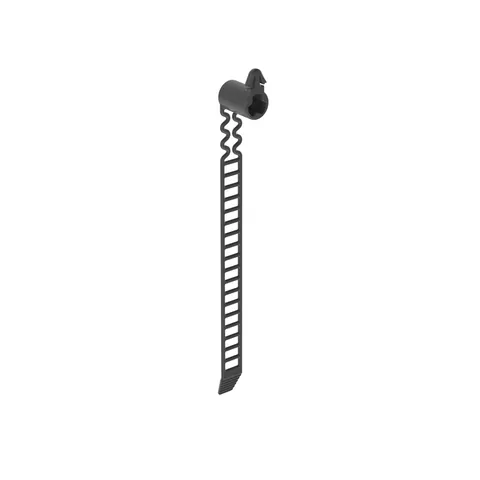 Panduit PRST30S-S14-M30 Ladder Stud Mount Tie, 5.2" Length, Black, High Heat Nylon 6.6, 35lb — Industrial Cables & Wires