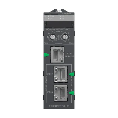 Schneider Electric BMECRA31210C Modicon X80 Ethernet RIO Drop Adapter