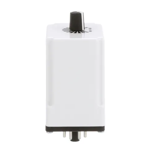 Schneider Electric 9050JCK15V14 Timing Relay, Type JCK, plug In, on delay, adjustable time, 1.8 to 180 seconds, 10A, 240 VAC, 24 VAC/DC — General Accessories