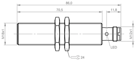 Balluff BES04T5 Inductive proximity switches and proximity sensors — General Accessories