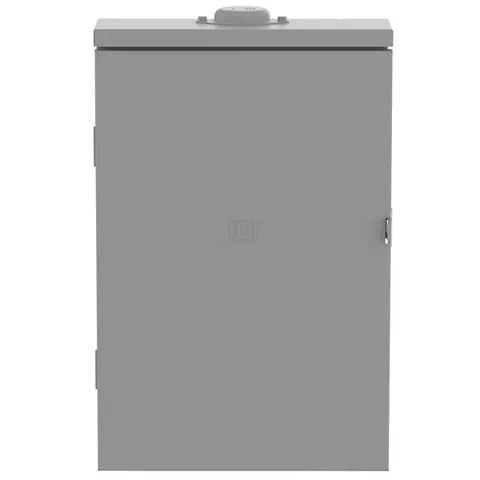 Schneider Electric QO116M100PRB Load center, QO, 1 phase, 16 spaces, 24 circuits, 100A convertible main breaker, PoN, NEMA3R, UL — General Accessories