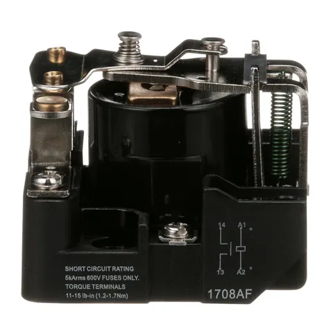 Schneider Electric 8501CO6V29 Power Relay, Type C, 2.0 HP, 30A resistive at 300 VAC, SPST, 1 normally open contact, 480 VAC coil — Accesorios generales